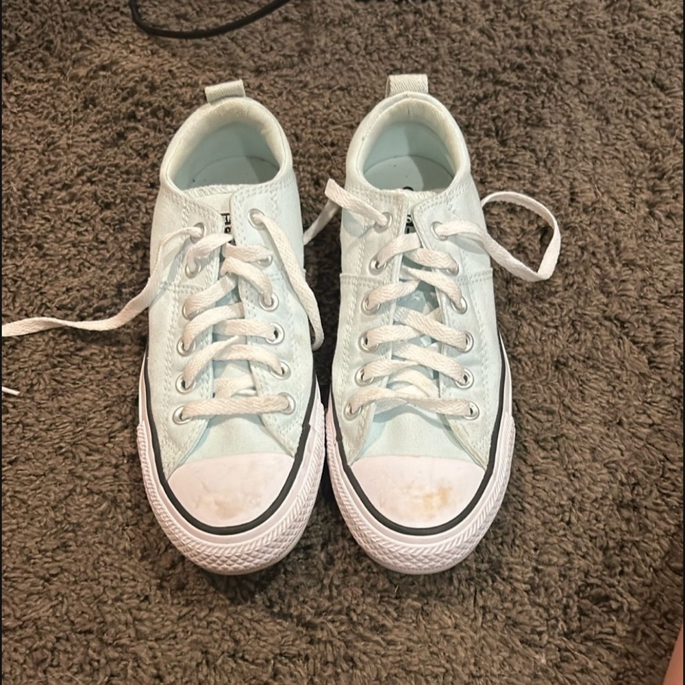 Converse Blue and White Classic Sneakers